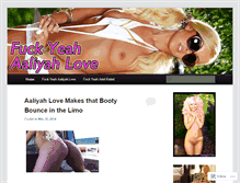 Tablet Screenshot of fuckyeahaaliyahlove.com